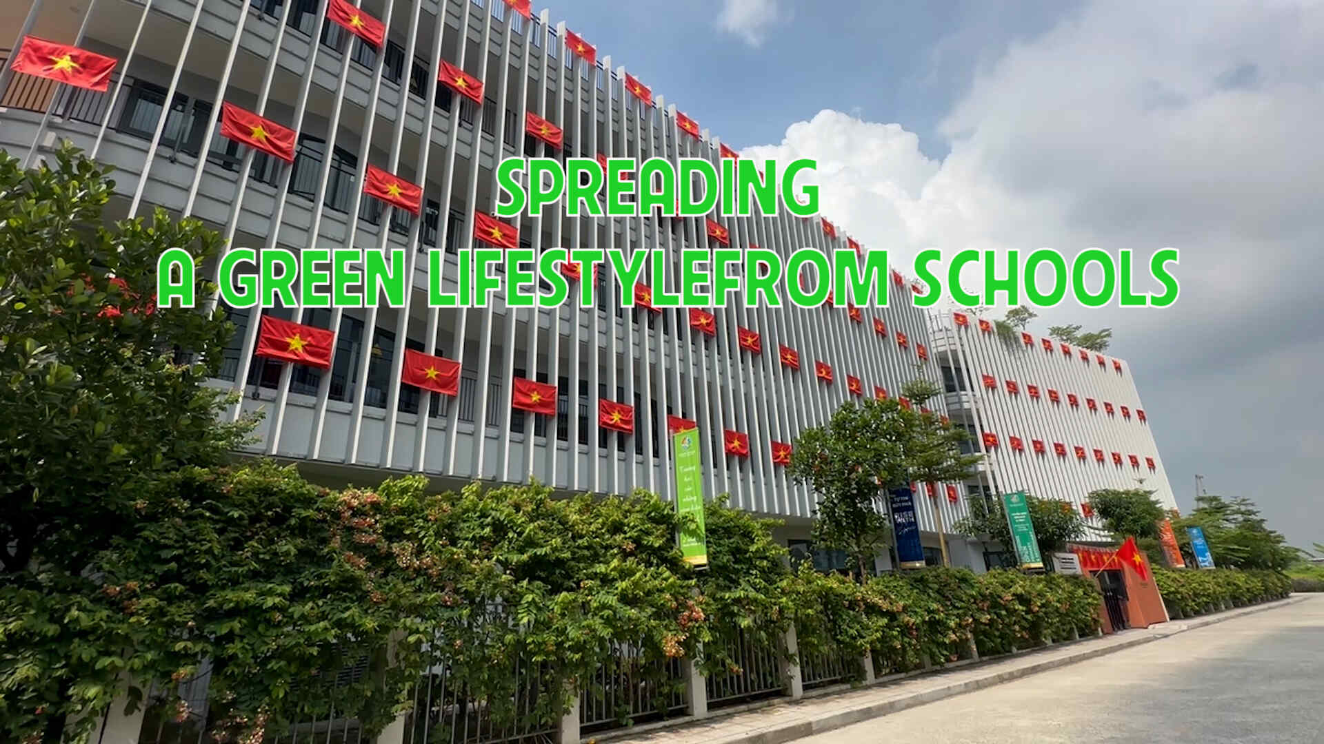 Spreading a Green Lifestyle from Schools 